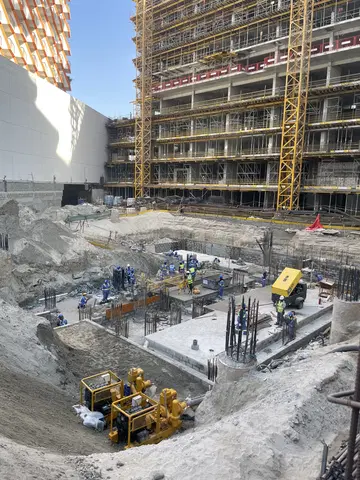 Adeba Azizi, Al Jaddaf construction progress — 10 December 2024, 21.39% complete, photo 1 of 5