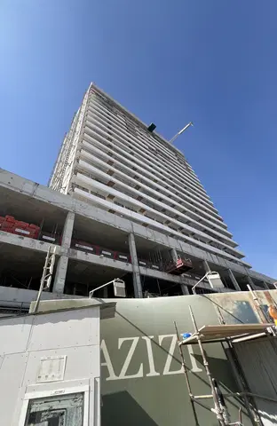Adeba Azizi, Al Jaddaf construction progress — 9 December 2025, 56.20% complete, photo 6 of 7