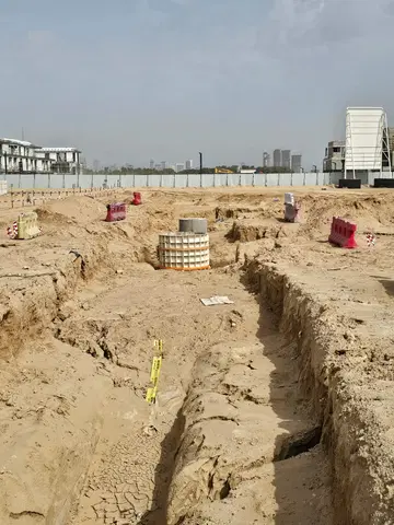 The Lakeshore Villas By Ellington, Majan construction progress — 20 April 2026, 0.52% complete, photo 1 of 12
