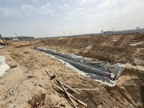 The Lakeshore Villas By Ellington, Majan construction progress — 20 April 2026, 0.52% complete, photo 5 of 12