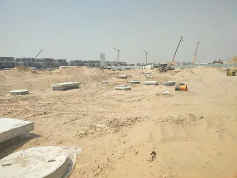 The Lakeshore Villas By Ellington, Majan construction progress — 6 August 2026, 1.44% complete, photo 2 of 3