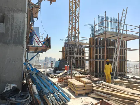 Ход строительства Sonate Residences by Condor, JVT District 3 — 10 июля 2026, готовность 57,93%, снимок 2 из 20