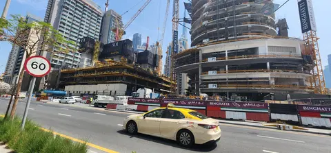 Ход строительства Solara Tower Dubai, Downtown Dubai — 30 июня 2026, готовность 20,73%, снимок 5 из 7