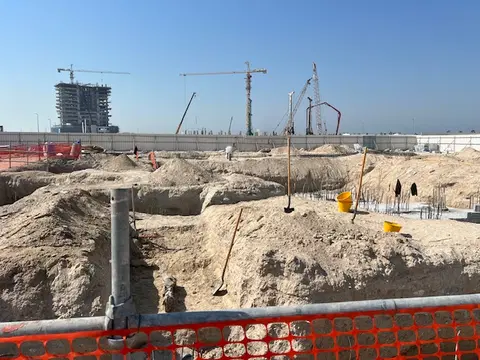 Ход строительства Edgewater Residences, Dubai Islands — 27 января 2025, готовность 2.78%, снимок 2 из 4