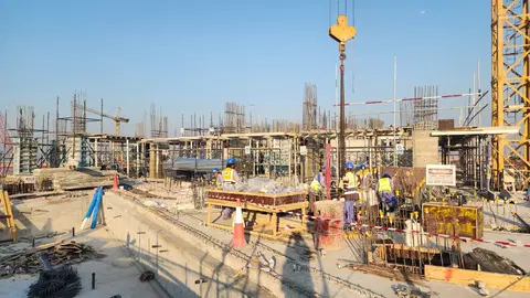 Ход строительства Edgewater Residences, Dubai Islands — 27 ноября 2025, готовность 15.74%, снимок 6 из 6