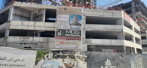 Edgewater Residences, Dubai Islands construction progress — 31 August 2026, 47.80% complete, photo 7 of 10