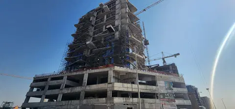 Edgewater Residences, Dubai Islands construction progress — 31 August 2026, 47.80% complete, photo 2 of 10