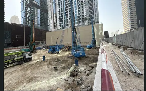 Aba Lux Living, Dubai Marina construction progress — 8 September 2025, 2.96% complete, photo 1 of 6