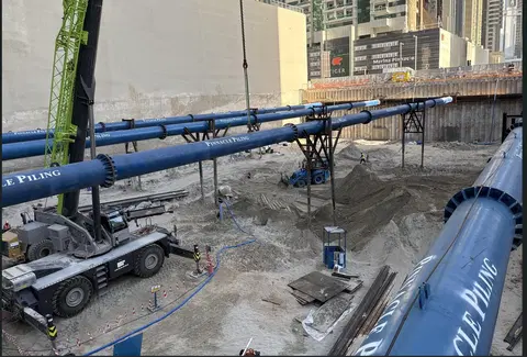 Aba Lux Living, Dubai Marina construction progress — 3 March 2026, 3.77% complete, photo 2 of 4
