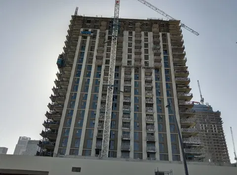 Ход строительства Oria Tower, Dubai Creek Harbour — 29 июля 2026, готовность 71,10%, снимок 6 из 10