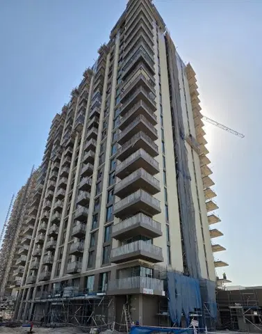 Ход строительства Oria Tower, Dubai Creek Harbour — 29 июля 2026, готовность 71,10%, снимок 2 из 10