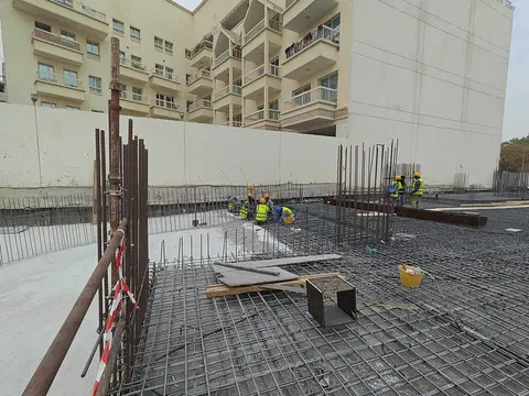 Ход строительства Enaya Residences, JVT District 3 — 25 августа 2025, готовность 12.13%, снимок 2 из 5