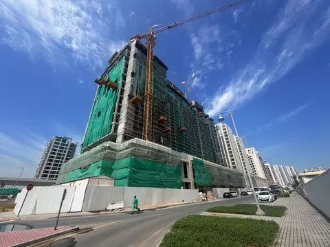 Ход строительства The Stella Residences, Al Furjan — 23 марта 2026, готовность 55.34%, снимок 3 из 11