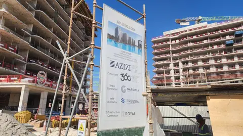 Azizi Venice 10, Azizi Venice construction progress — 6 January 2026, 31.27% complete, photo 3 of 10