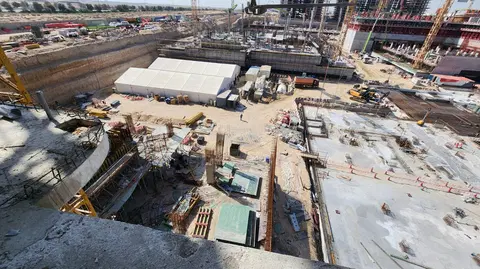 Azizi Venice 10, Azizi Venice construction progress — 6 January 2026, 31.27% complete, photo 3 of 8