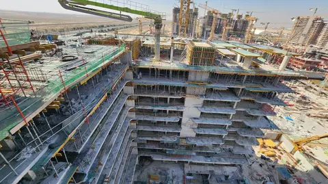 Azizi Venice 10, Azizi Venice construction progress — 6 January 2026, 31.27% complete, photo 8 of 10