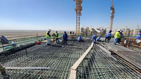 Azizi Venice 10, Azizi Venice construction progress — 6 January 2026, 31.27% complete, photo 4 of 10