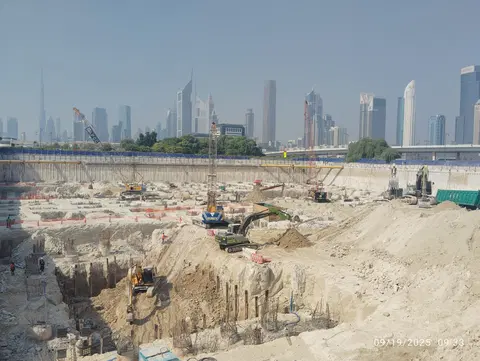 Address Residences Zabeel, Za'abeel construction progress — 6 October 2025, 8.68% complete, photo 3 of 3