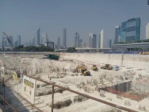 Address Residences Zabeel, Za'abeel construction progress — 6 October 2025, 8.68% complete, photo 1 of 3