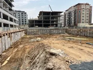 Ход строительства The Maiden Residence, International City 2 — 22 августа 2024, готовность 2.65%, снимок 1 из 2