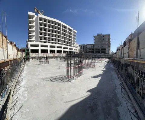 Ход строительства The Maiden Residence, International City 2 — 9 декабря 2024, готовность 12.34%, снимок 2 из 4