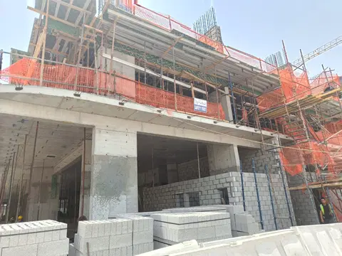 Ход строительства The Maiden Residence, International City 2 — 8 июля 2025, готовность 23.70%, снимок 4 из 5
