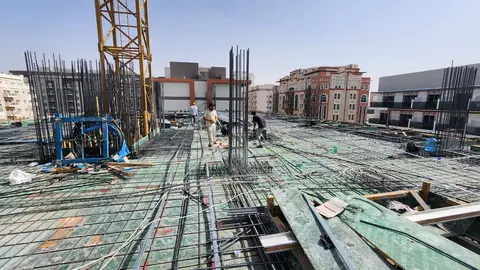 Ход строительства The Maiden Residence, International City 2 — 7 ноября 2025, готовность 41.14%, снимок 5 из 10
