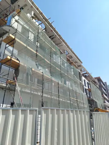 Ход строительства The Maiden Residence, International City 2 — 10 марта 2026, готовность 71.33%, снимок 5 из 6