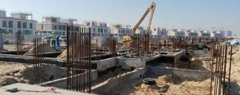 Ход строительства Fairway Villas 3, Fairway Villas 3 — 17 марта 2026, готовность 37.86%, снимок 7 из 9