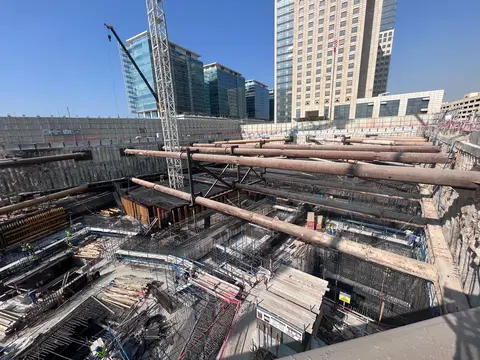 Eleve by Deyaar, Downtown Jebel Ali construction progress — 28 November 2025, 9.21% complete, photo 3 of 4