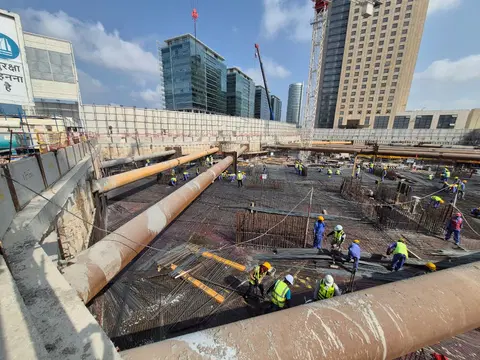 Eleve by Deyaar, Downtown Jebel Ali construction progress — 19 March 2026, 12.94% complete, photo 1 of 12