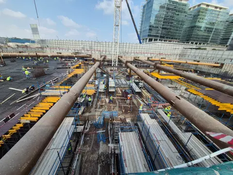 Eleve by Deyaar, Downtown Jebel Ali construction progress — 19 March 2026, 12.94% complete, photo 5 of 12