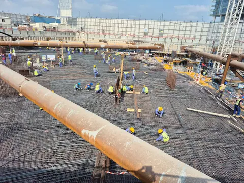 Eleve by Deyaar, Downtown Jebel Ali construction progress — 19 March 2026, 12.94% complete, photo 2 of 12