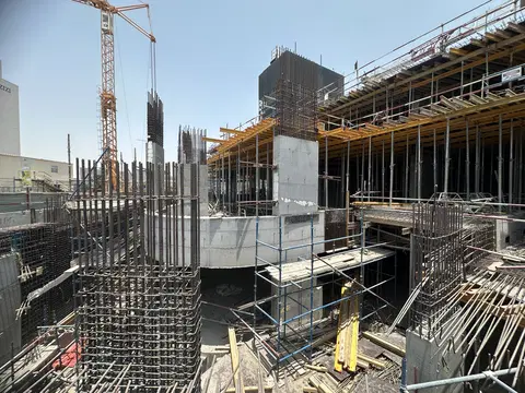 Eleve by Deyaar, Downtown Jebel Ali construction progress — 23 June 2026, 15.70% complete, photo 4 of 5
