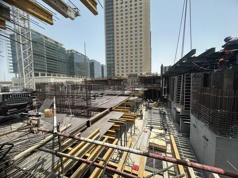 Eleve by Deyaar, Downtown Jebel Ali construction progress — 23 June 2026, 15.70% complete, photo 1 of 5