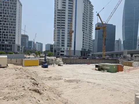 Ход строительства Rove Home Marasi Drive, Business Bay — 30 июля 2025, готовность 4.65%, снимок 2 из 3