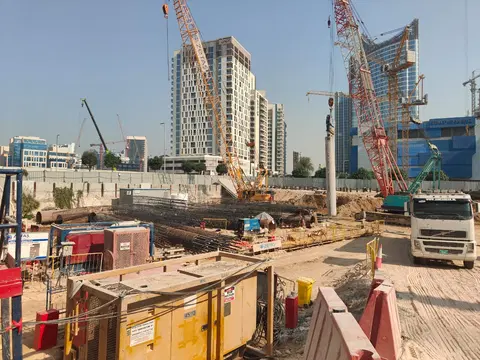 Ход строительства Rove Home Marasi Drive, Business Bay — 3 декабря 2025, готовность 8.87%, снимок 2 из 3