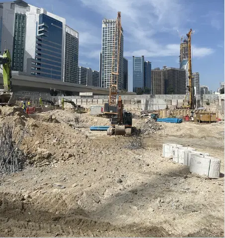 Ход строительства Rove Home Marasi Drive, Business Bay — 23 марта 2026, готовность 9.70%, снимок 2 из 5