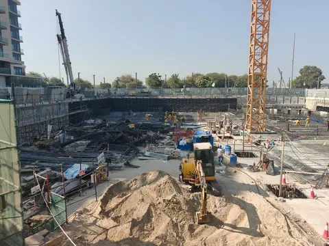 Ход строительства City Walk Northline 1, City Walk — 19 ноября 2025, готовность 6.82%, снимок 2 из 3