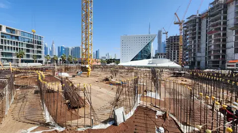 Ход строительства City Walk Northline 1, City Walk — 9 февраля 2026, готовность 14.47%, снимок 7 из 14