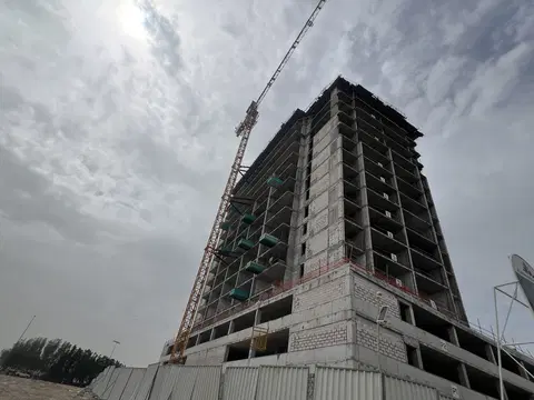 Ход строительства Barari Parkview By Al Mawared, Majan — 13 апреля 2026, готовность 42,32%, снимок 4 из 8