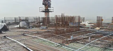 Ход строительства Barari Parkview By Al Mawared, Majan — 13 апреля 2026, готовность 42,32%, снимок 3 из 8