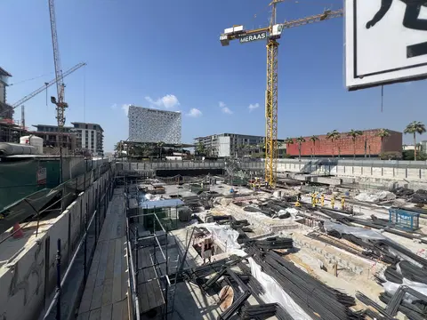 City Walk Northline 2, Al Wasl construction progress — 3 November 2025, 7.16% complete, photo 2 of 5