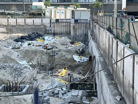 City Walk Northline 2, Al Wasl construction progress — 3 November 2025, 7.16% complete, photo 3 of 5
