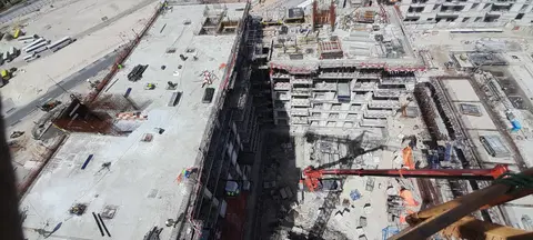 Ocean Point, Rashid Yachts & Marina construction progress — 21 April 2026, 26.95% complete, photo 2 of 4