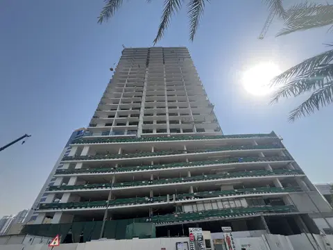 Ozone1 Residence, JVC District 13 construction progress — 14 July 2026, 56.83% complete, photo 9 of 9