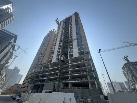 Ozone1 Residence, JVC District 13 construction progress — 14 July 2026, 56.83% complete, photo 7 of 9