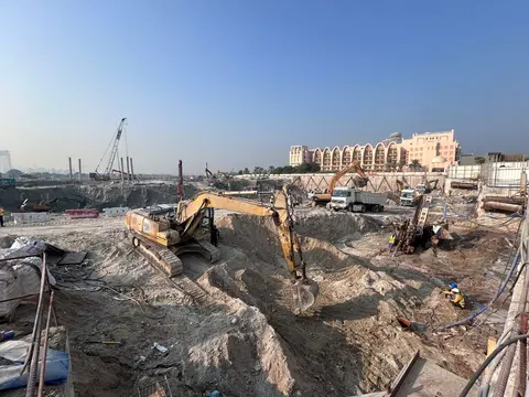 The Alba, The Palm Crescent construction progress — 30 October 2025, 5.41% complete, photo 2 of 10
