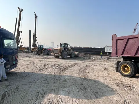The Alba, The Palm Crescent construction progress — 30 October 2025, 5.41% complete, photo 3 of 10