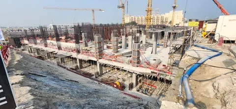 The Alba, The Palm Crescent construction progress — 1 September 2026, 8.35% complete, photo 7 of 9